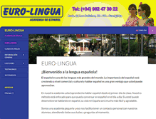 Tablet Screenshot of euro-lingua.es